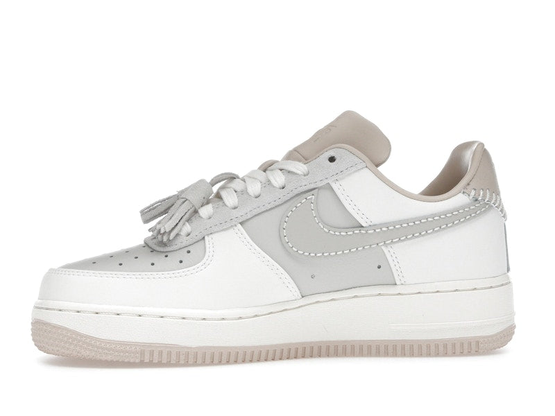 Nike Air Force 1 Low '07 Light Bone Suede Tassels (Women's) - Light Bone/Sail/Pink Oxford/Light Bone - HV1813-001 - 17