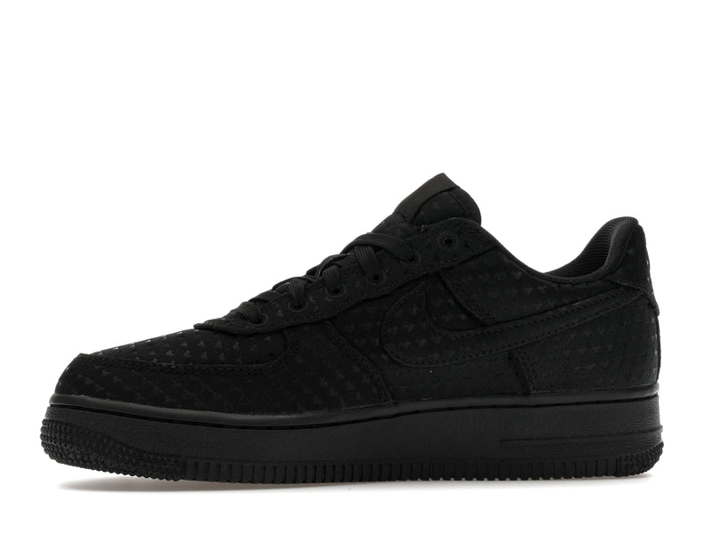 Nike Air Force 1 Low Valentines Day Triple Black (2026) - Black/Black/University Red - IQ9965-001 - 17