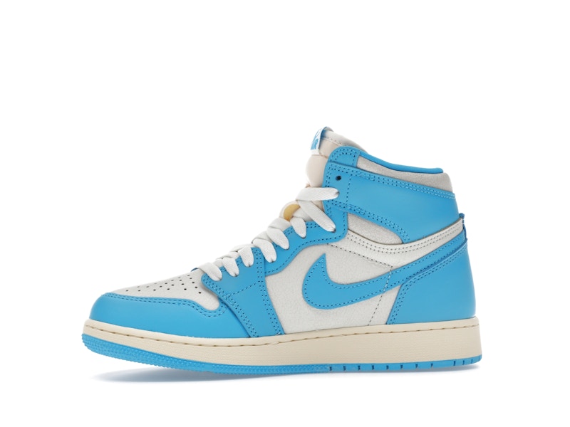 Air Jordan 1 Retro High OG Unc Reimagined (GS) - Dark Powder Blue/Dark Powder Blue-Sail - FD1437-402 - 17