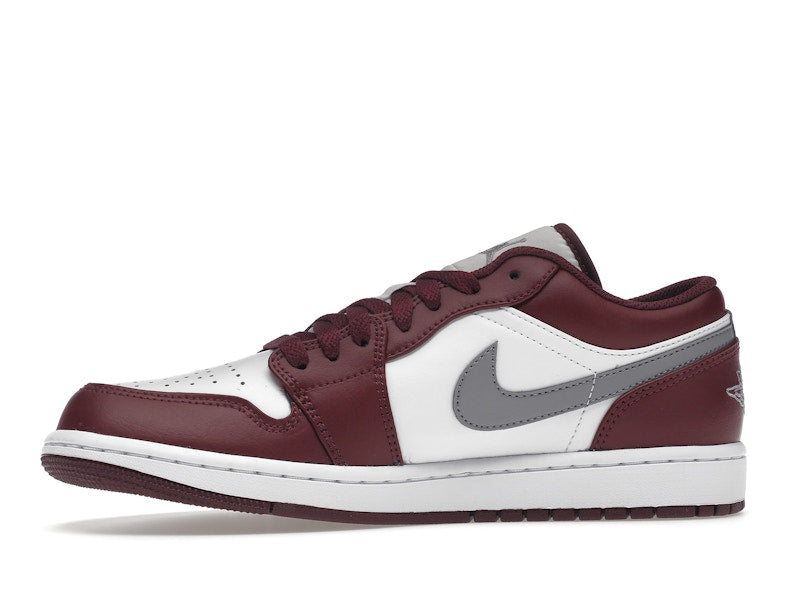 Air Jordan 1 Low White Bordeaux - weergave 17
