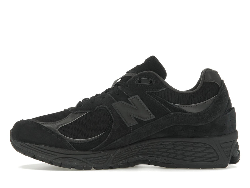 New Balance 2002r Triple Black Suede - Black/Magnet - U2002RBL - 18