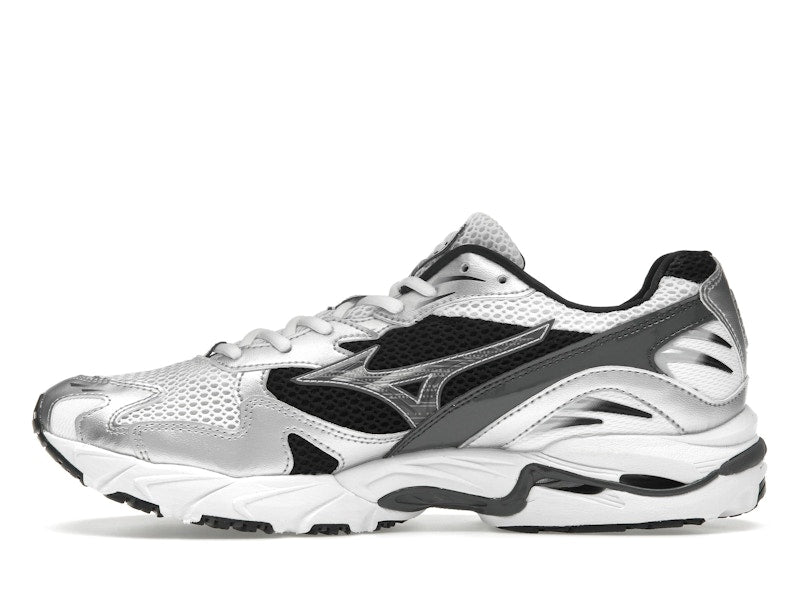Mizuno Wave Rider 10 White Silver Black - vue 18