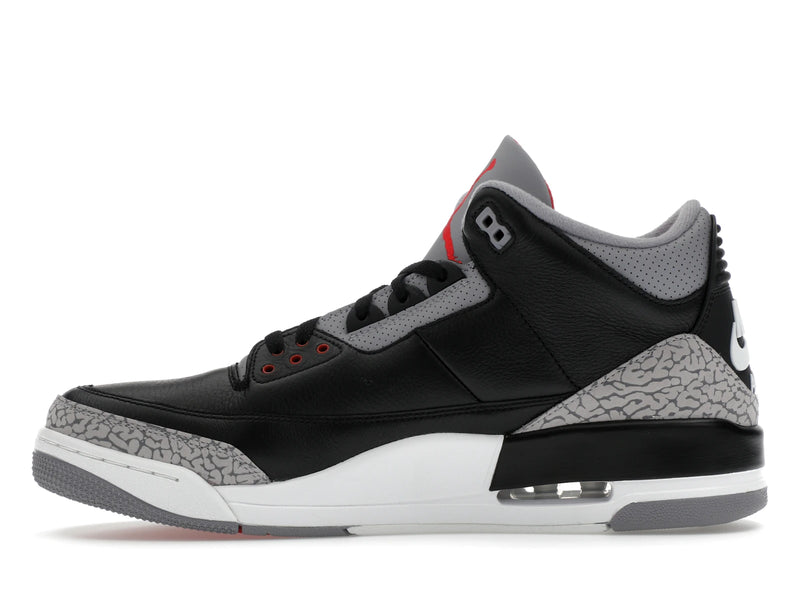 Air Jordan 3 Retro Black Cement (2024) - Black/Fire Red/Cement Grey/Sail - DN3707-010 - 18
