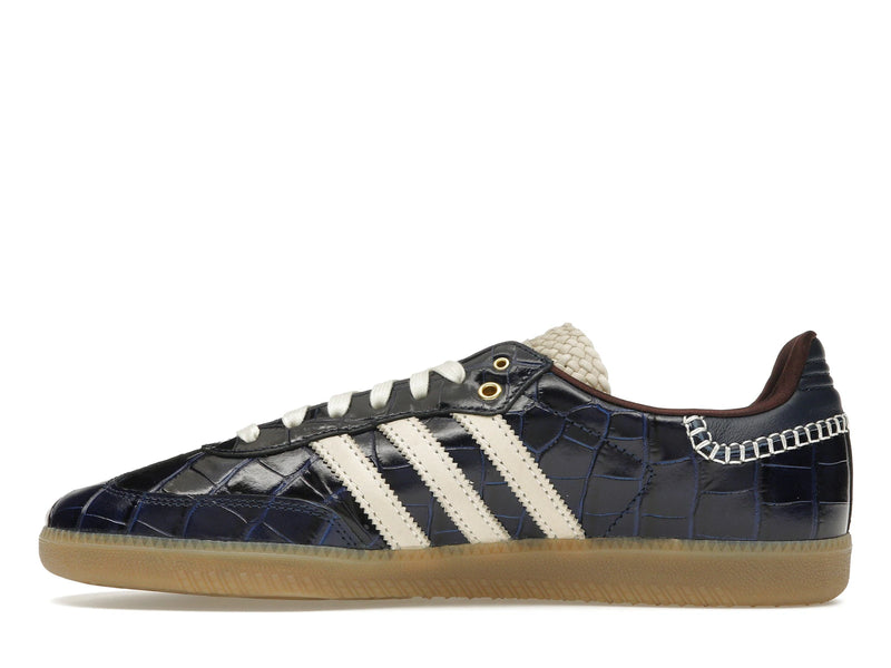 Adidas Samba Wales Bonner Navy Croc - Collegiate Navy/Wonder White/Night Red - JH9825 - 18
