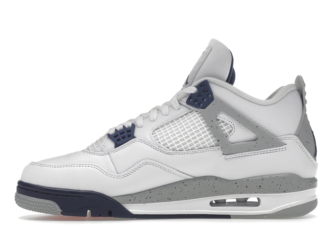 Image 2 de Air Jordan 4 Retro White Midnight Navy DH6927-140