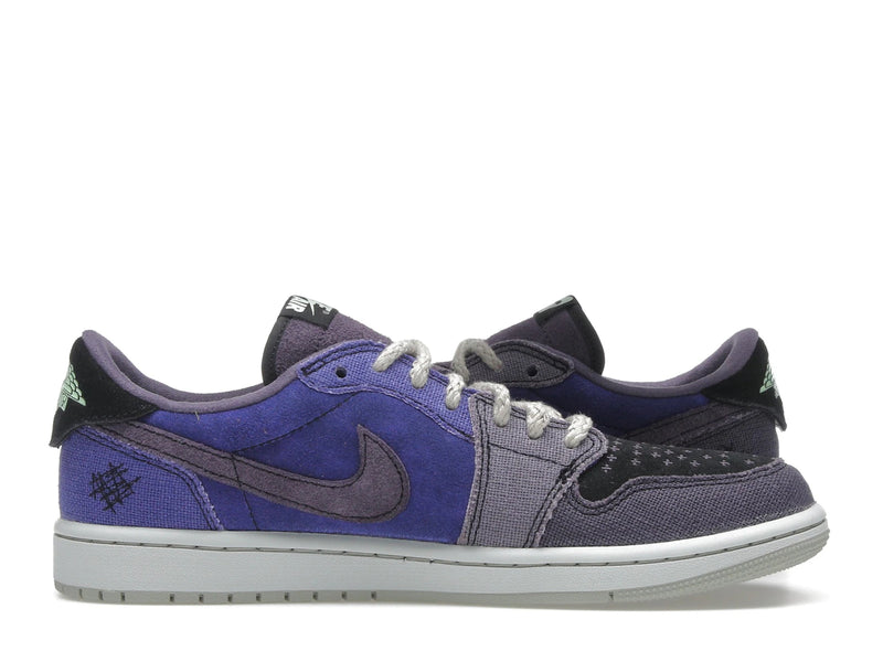 Air Jordan 1 Retro Low OG Zion Williamson Voodoo Alternate - Regency Purple/Vapor Green/Black/Dark Raisin/Daybreak/Light Silver - IH2309-500 - 18