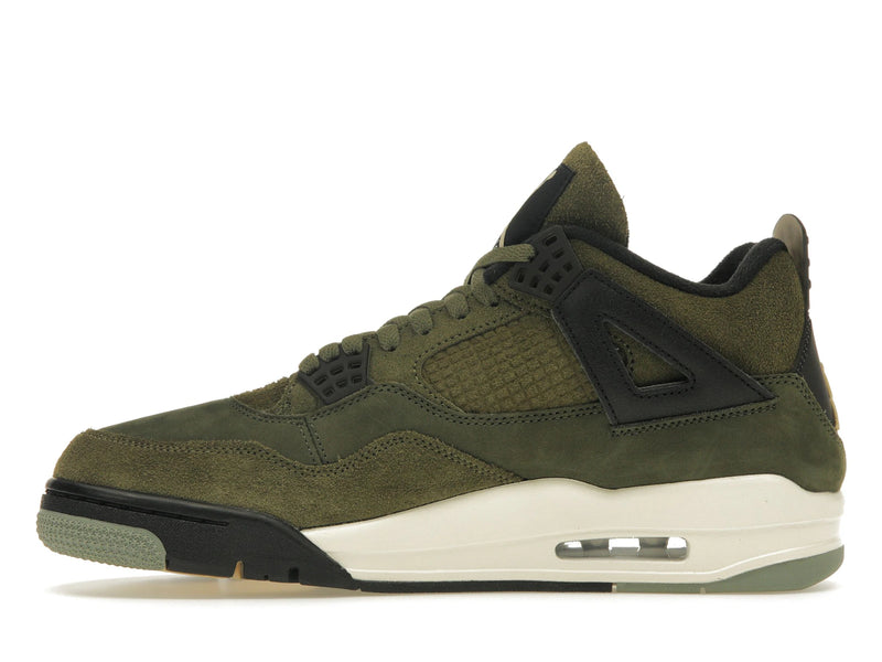 Air Jordan 4 Retro SE Craft Medium Olive - Medium Olive/Pale Vanilla/Khaki/Black/Sail - FB9927-200 - 18