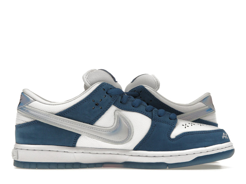 Nike SB Dunk Low Born X Raised One Block At A Time - Deep Royal Blue/White-White - FN7819-400 - 18