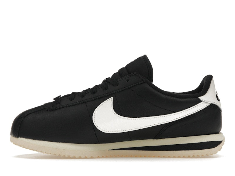Nike Cortez 23 Premium Black Sail (Women's) - Black/Sail/Alabaster - FB6877-001 - 18