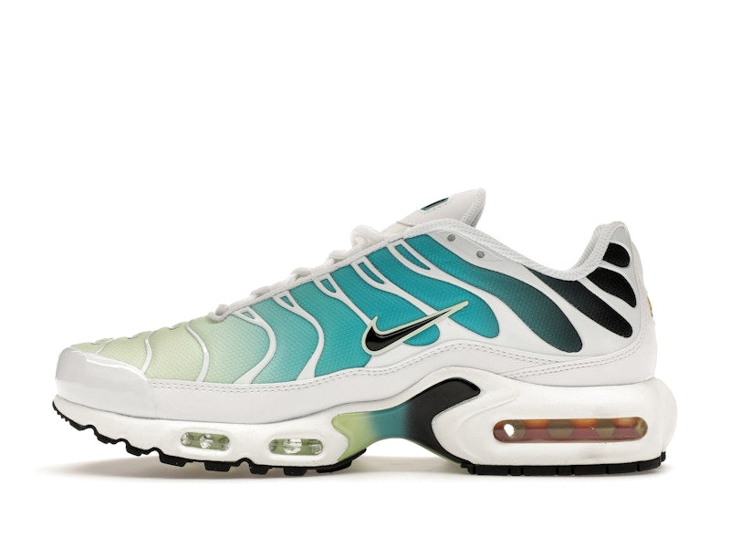 Nike Air Max Plus Dusty Cactus Barely Volt (Women's) - White/Dusty Cactus/Barely Volt/Black - DZ3670-102 - 18