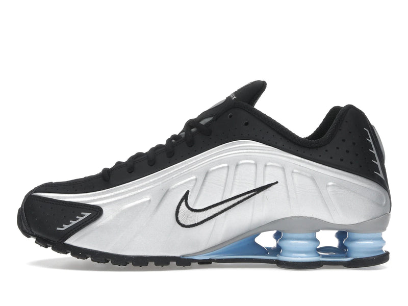 Nike Shox R4 Metallic Silver Black Psychic Blue - Metallic Silver/Black/Psychic Blue/Metallic Silver - HQ1988-004 - 18