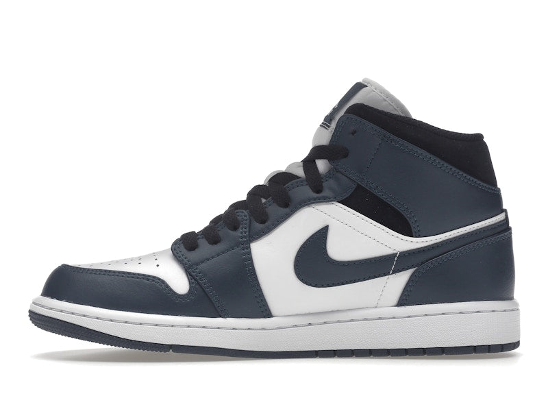 Air Jordan 1 Mid Dark Teal - Armory Navy/White-Black - 554724-411 - 18