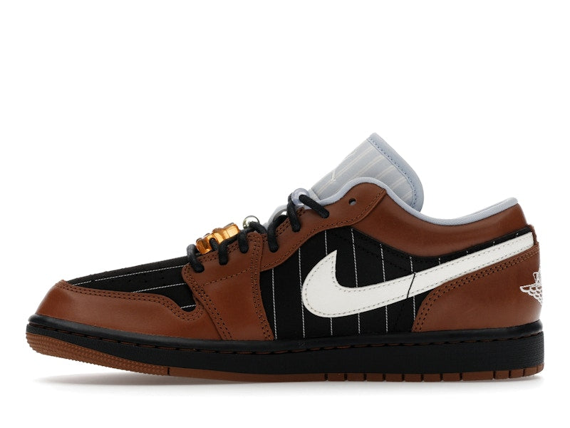 Jordan 1 Low SE Black Sail Light British Tan - vue 19