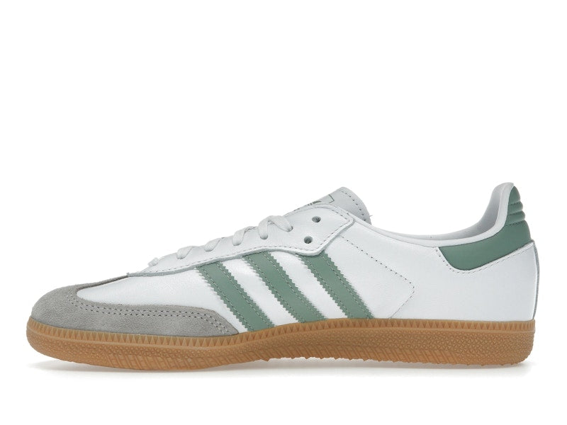 Adidas Samba OG Cloud White Silver Green (GS) - Cloud White/Silver Green/Gum - JP5479 - 18