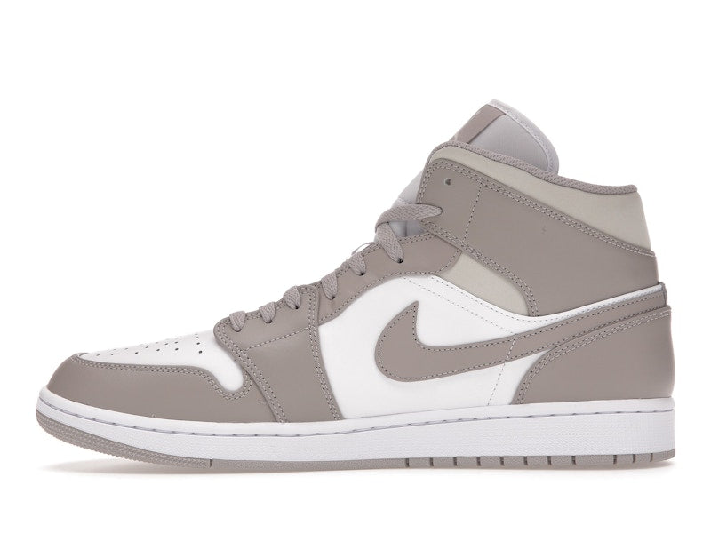 Air Jordan 1 Mid Linen - White/Linen-Linen - 554724-082 - 18