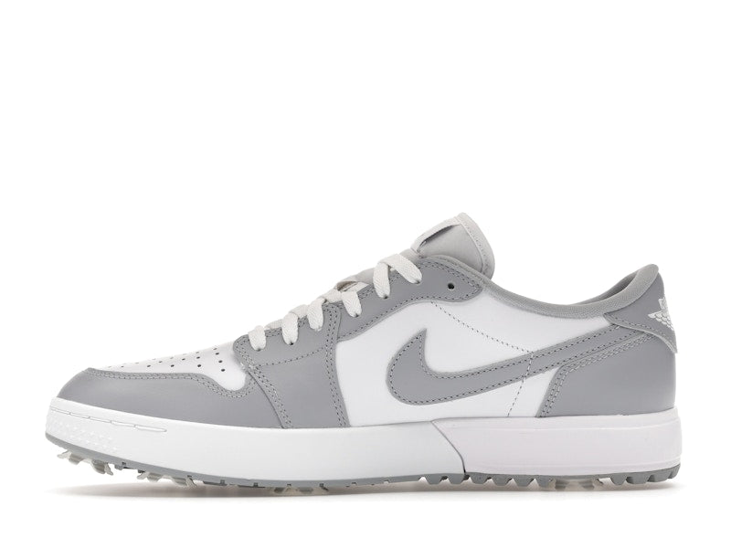 Jordan 1 Low Golf Spiked Wolf Grey White - vue 19