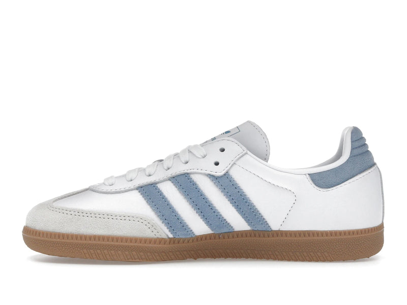 Adidas Samba OG White Alumina Ash Blue - Cloud White/Alumina/Ash Blue - JS1391 - 18