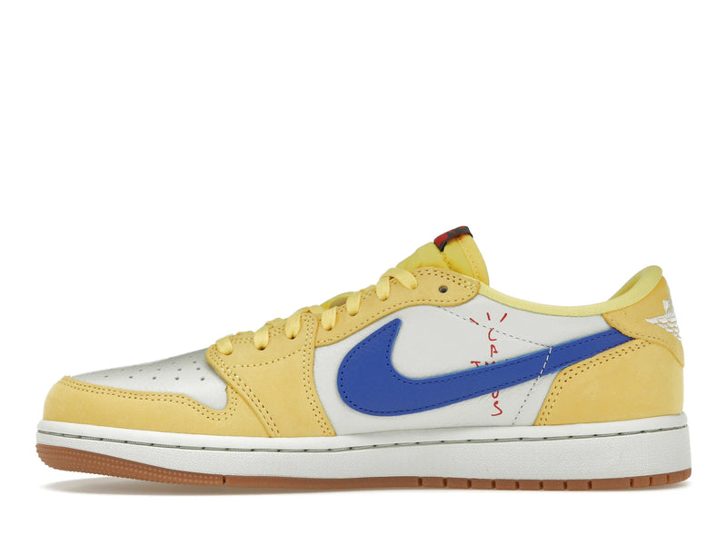 Air Jordan 1 Retro Low OG SP Travis Scott Canary - Canary/Racer Blue/Light Silver/Gum Medium Brown - DZ4137-700 - 18