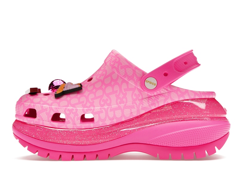 Crocs Classic Mega Crush Clog Barbie The Movie Electric Pink - visning 19