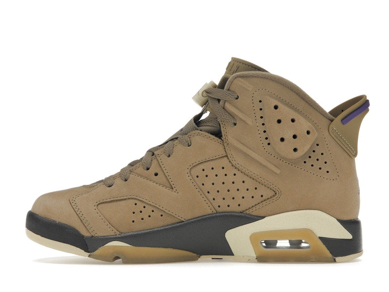 Air Jordan 6 Retro Gore Tex Brown Kelp - Brown Kelp/Team Gold/Shadow Brown/Court Purple - FD1643-300 - 18