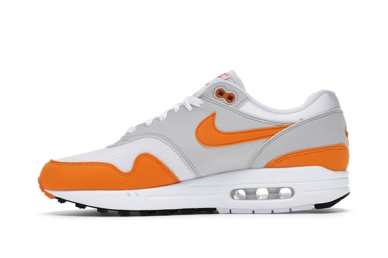 Nike Air Max 1 Anniversary Orange (2020) - White/Magma Orange-Neutral Grey-Black - DC1454-101 - 18