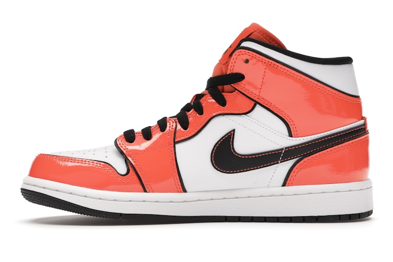 Air Jordan 1 Mid SE Turf Orange - Turf Orange/Black/White - DD6834-802 - 18