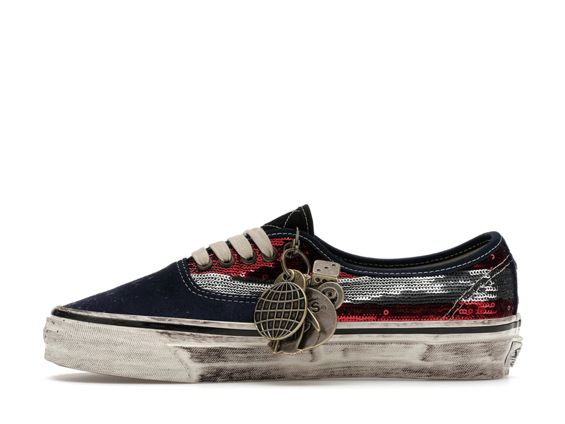 Vans Premium Authentic La Habana Red Navy - Red/Navy - VN000DB8Z11 - 18