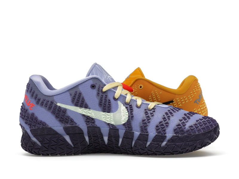 Nike JA 3 Hustle And Flow - Soft Yellow/Purple Dynasty/Volt Tint/Light Thistle/Bright Crimson - HF2793-700 / HF2794-700 - 18