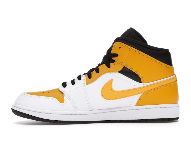 Air Jordan 1 Mid University Gold - White/University Gold-Black - 554724-170 - 18