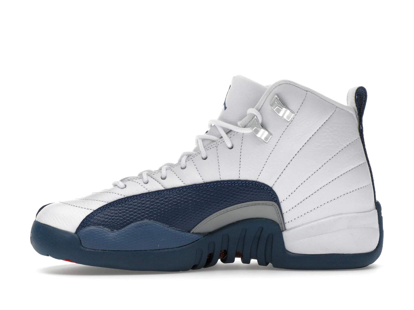 Air Jordan 12 Retro French Blue (2025) (GS) - White/French Blue/Metallic Silver/Varsity Red - 153265-114 - 18