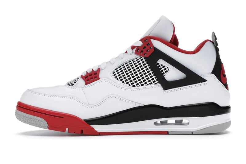 Air Jordan 4 Retro Fire Red (2020) - White/Black-Tech Grey-Fire Red - DC7770-160 - 18