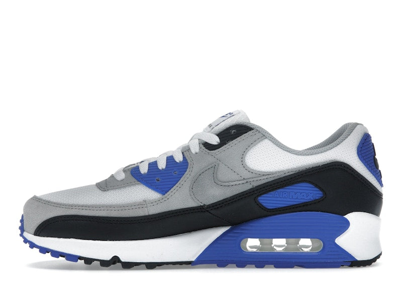 Nike Air Max 90 Hyper Royal - White/Light Smoke Grey/Black/Particle Grey - DM0029-112 - 18