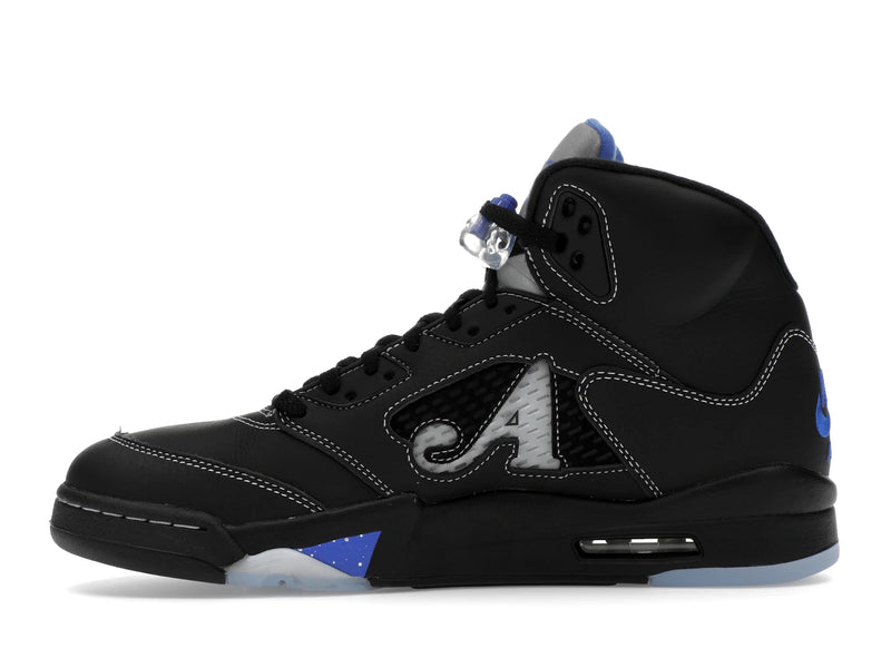Air Jordan 5 Retro Awake Ny Black - Black/Racer Blue-Metallic Silver-White-Clear - DV4982-004 - 18