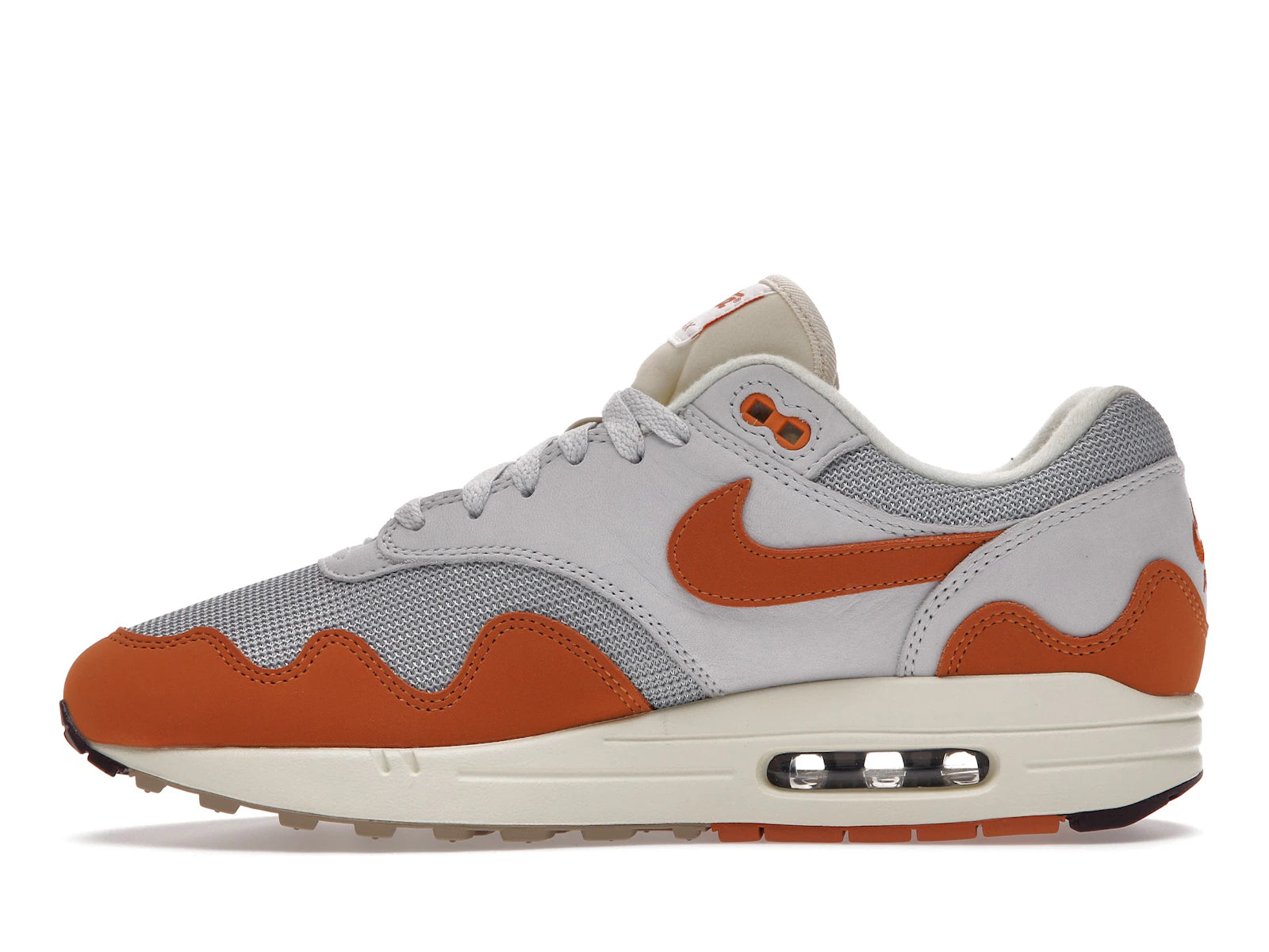 Nike Air Max 1 Patta Waves Monarch With Bracelet - Metallic Silver/Monarch-Pure Platinum - DH1348-001 - 18