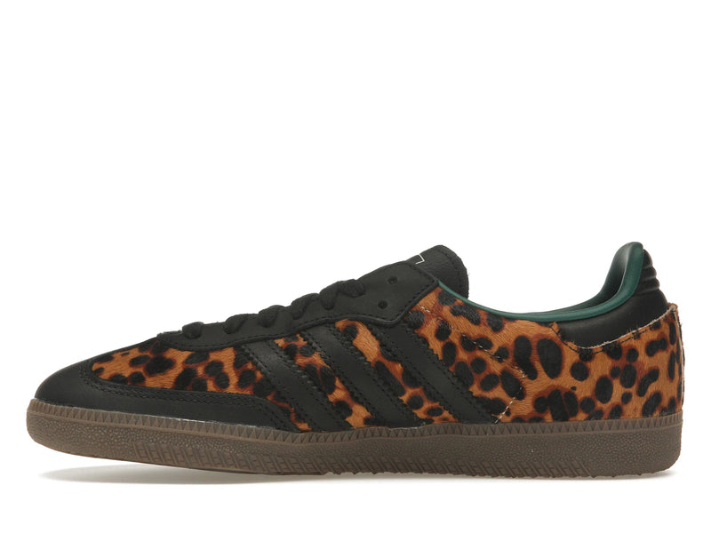Adidas Samba OG Black Green Leopard - Core Black/Collegiate Green/Cream White - JI2735 - 18