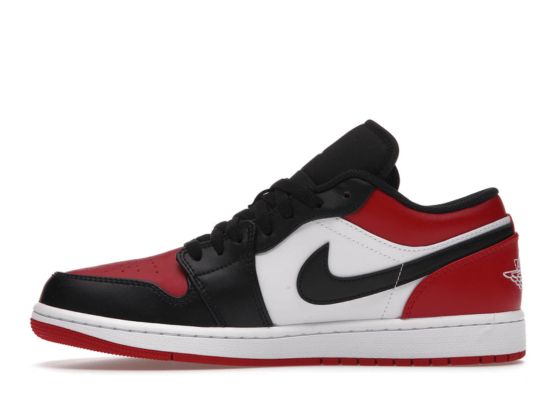 Air Jordan 1 Low Bred Toe - Gym Red/White-Black - 553558-612 - 18