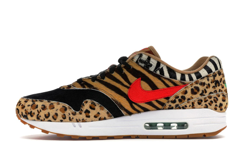 Nike Air Max 1 Atmos Animal Pack 2 (2018) Black Box - Wheat/Sport Red-Bison-Classic Green - AQ0928-700 - 18