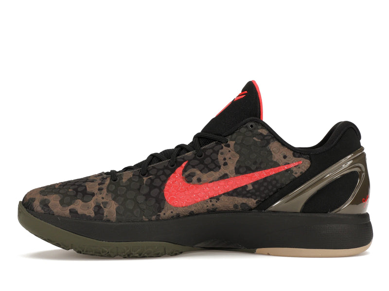 Nike Kobe 6 Protro Italian Camo (2024) - Black/Crimson Bog/Khaki - FQ3546-001 - 18