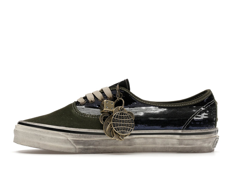 Vans Premium Authentic La Habana Green Blue - Green/Blue - VN000DB824O - 18