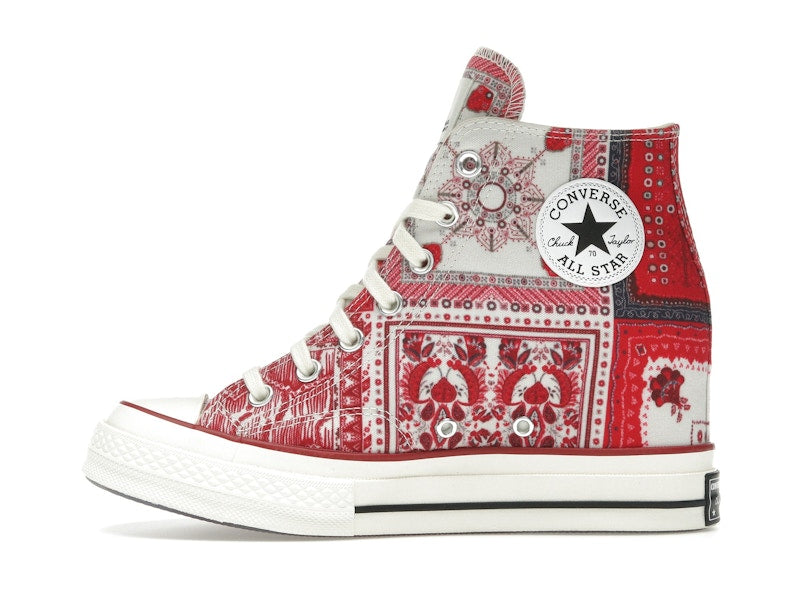Converse Chuck 70 Internal Wedge Hi Isabel Marant Vanilla Ice Red (Women's) - vue 19