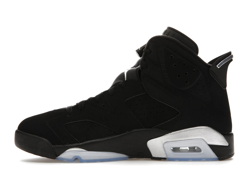 Air Jordan 6 Retro Metallic Silver - Black/Black/Metallic Silver - DX2836-001 - 18