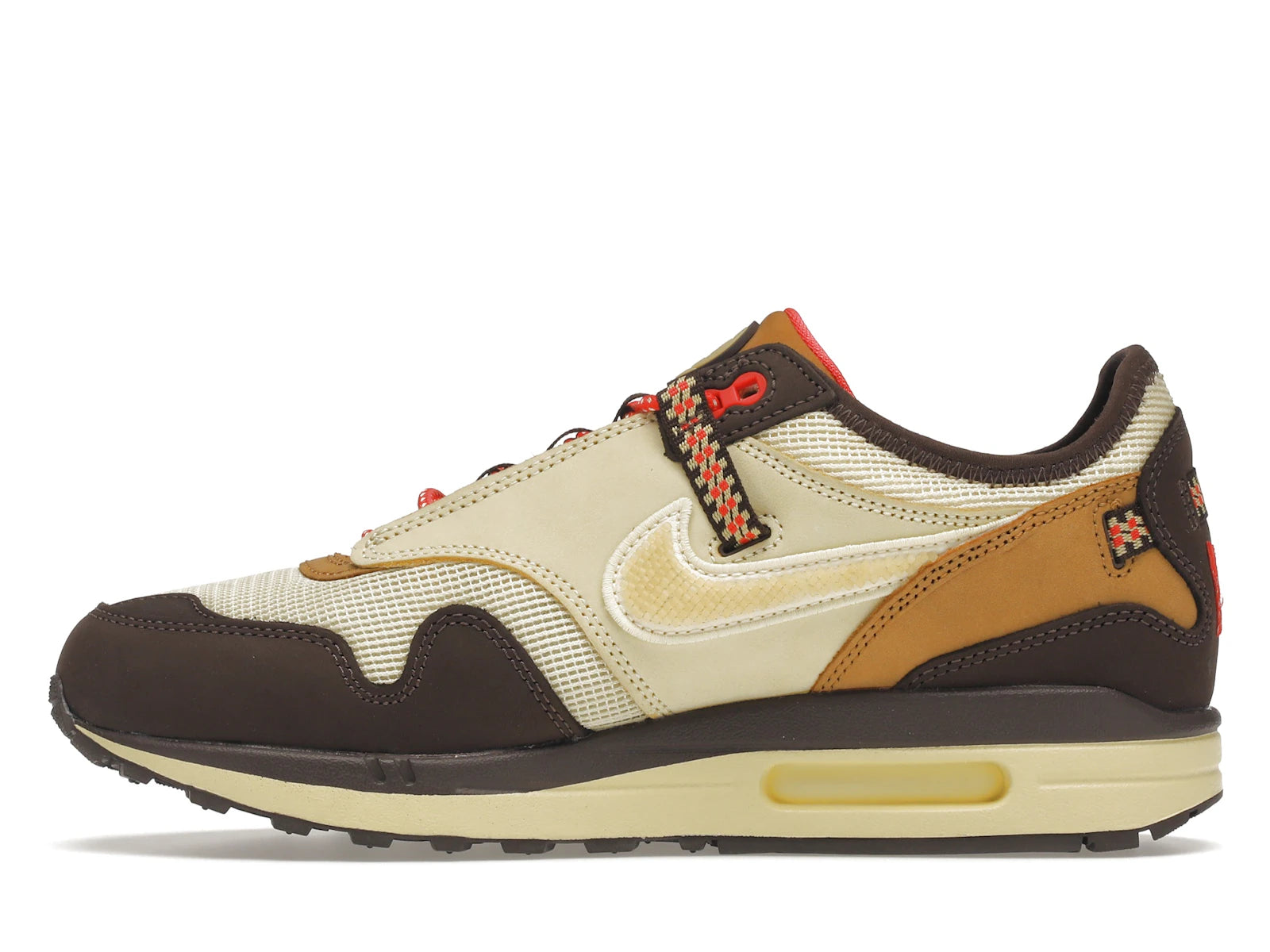 Nike Air Max 1 Travis Scott Baroque Brown - Baroque Brown/Lemon Drop-Wheat-Chile Red - DO9392-200 - 18