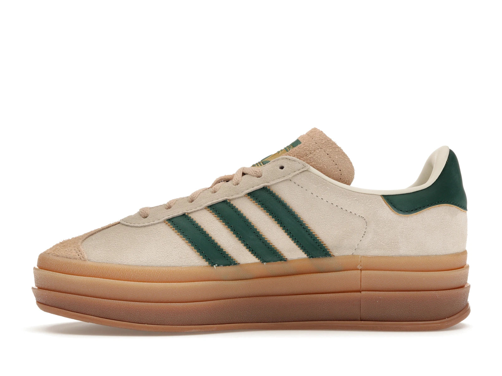 Adidas Gazelle Bold Magic Beige Collegiate Green - Cream White/Collegiate Green/Magic Beige - ID7056 - 18