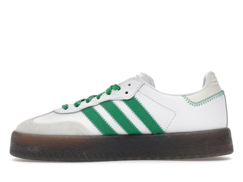 adidas Sambae Cloud White Green (Women's) - Cloud White / Green / Off White - IE9105 - 18