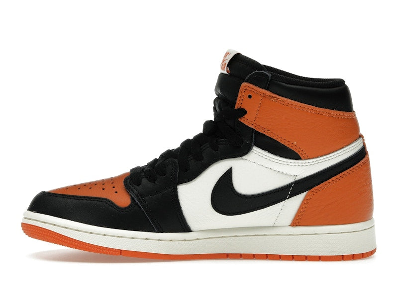 Air Jordan 1 Retro High OG Shattered Backboard (2025) - Black/Black-Sail-Starfish - DZ5485-008 - 18
