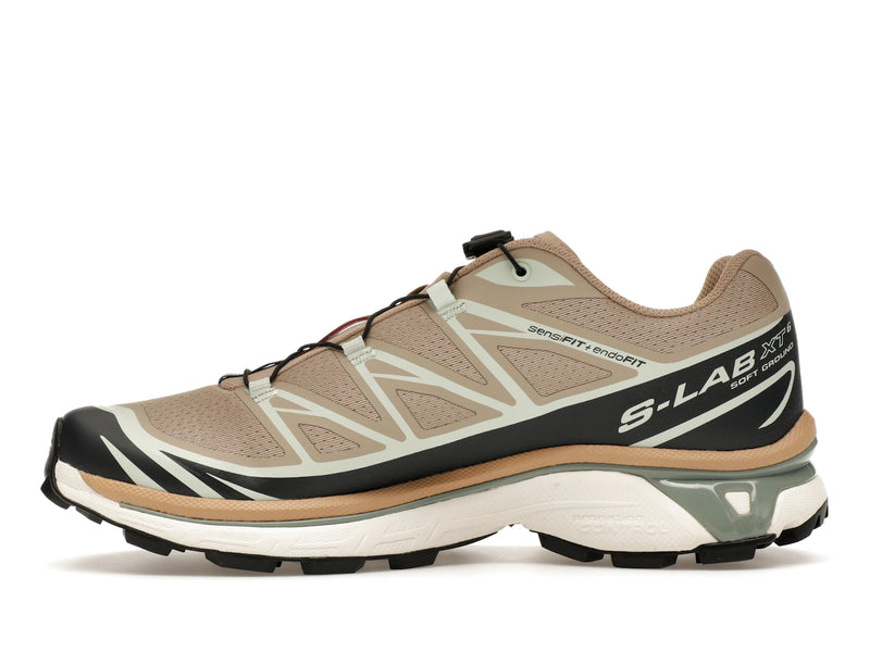 Salomon XT 6 Oxford Tan - Oxford Tan/Carbon/Clearly Aqua - L47737400 - 18