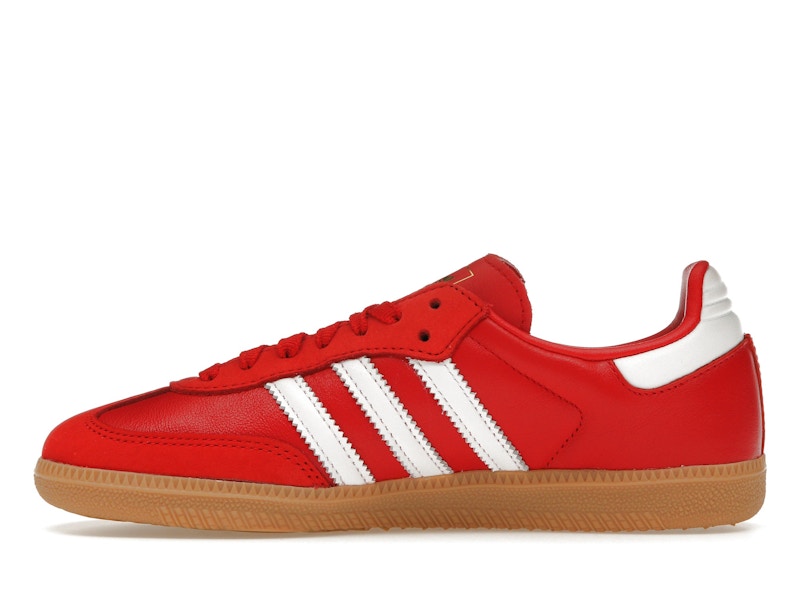 adidas Samba OG Better Scarlet (Women's) - White/Better Scarlet/Gum - IE6524 - 18