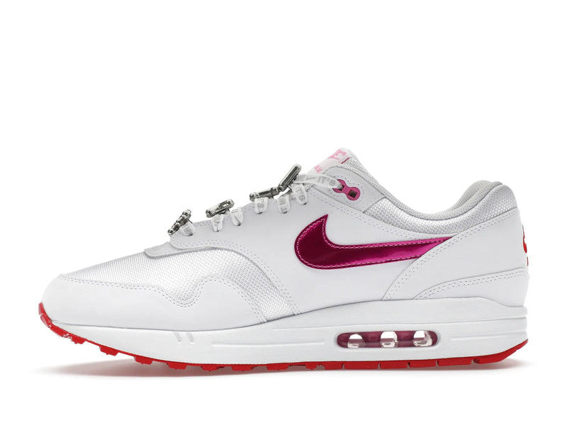 Nike Air Max 1 PRM Valentines Day White - White/University Red/Playful Pink - HV2303-100 - 18