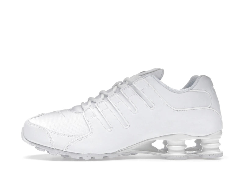 Nike Shox Nz Triple White - White/White - 378341-128 - 18