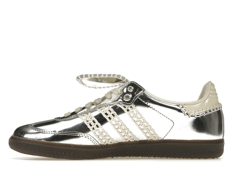 Adidas Samba Wales Bonner Silver - Silver Metallic/Cream White/Grey One - IG8181 - 18